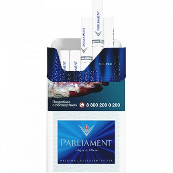 Сигареты Parliament Aqua Blue