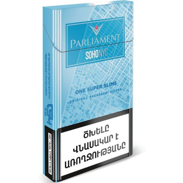 Сигареты Parliament Soho Nyc One Super Slims