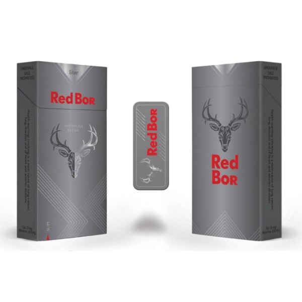 Сигареты Red Bor Silver Slim