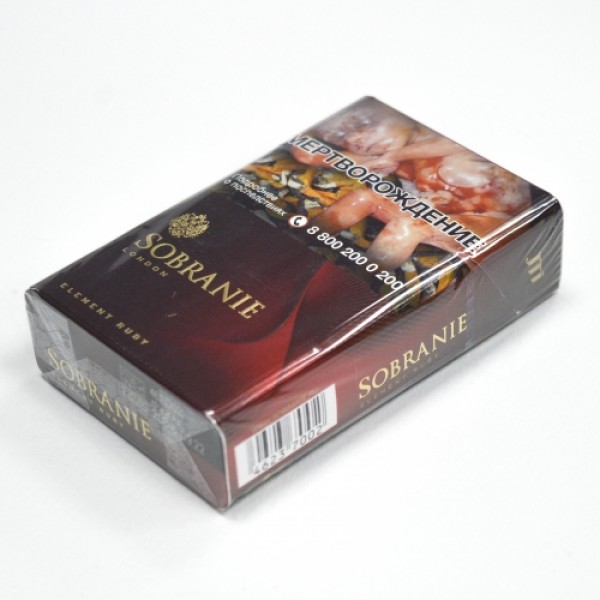 Сигареты Sobranie Element Ruby