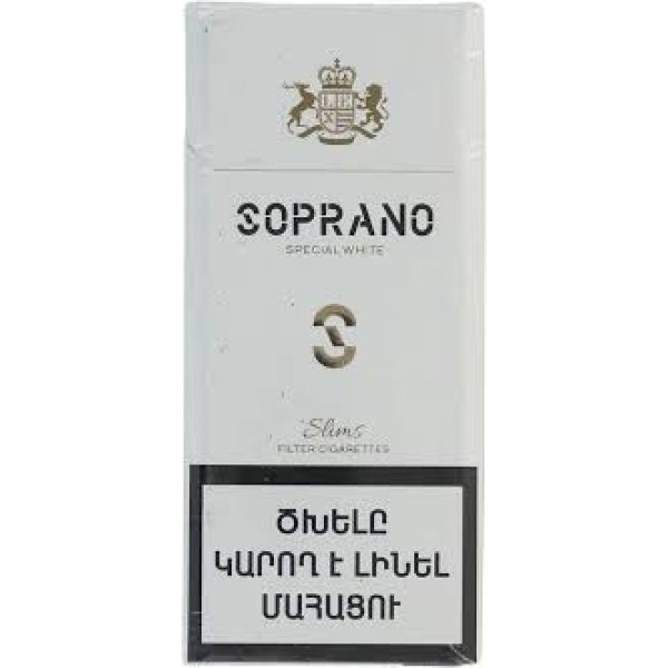 Сигареты Soprano Special White Slims