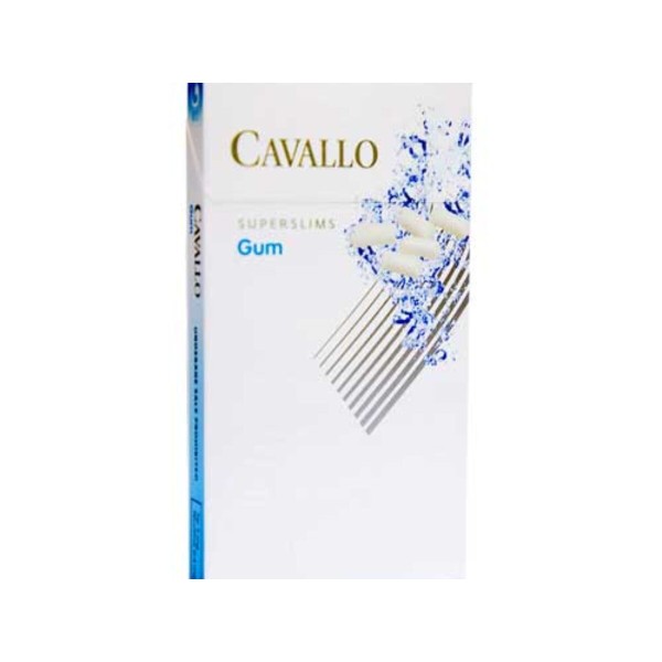 Сигареты Cavallo Super Slim Gum